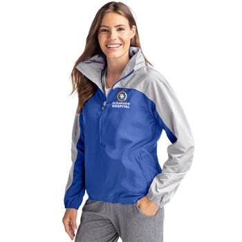 Cutter & Buck® Women's Charter Eco Recycled Anorak Jacket - Embroidered Personalization Available from Positive Promotions