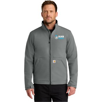 Carhartt® Men's Rain Defender® Soft-Shell Jacket - Embroidered Personalization Available from Positive Promotions