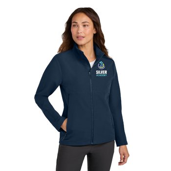 Nike® Women's Full-Zip Soft-Shell Jacket - Embroidered Personalization Available from Positive Promotions
