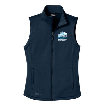Eddie Bauer® Women's Smooth Mid-Layer Fleece Vest - Embroidered Personalization Available from Positive Promotions