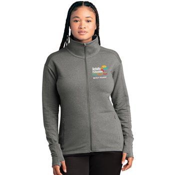 Activity Professionals Sport-Tek® Women's Sport-Wick® Flex Full-Zip Jacket - Embroidered Personalization Available from Positive Promotions