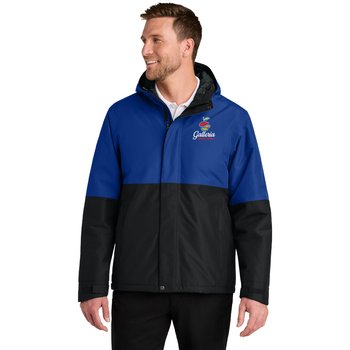 Port Authority® Men's Insulated Heavy Ripstop Jacket - Embroidered Personalization Available from Positive Promotions