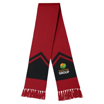 Sport-Tek® Gameday Scarf - Embroidered Personalization Available from Positive Promotions