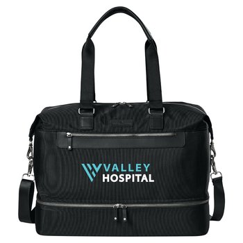 Brooks Brothers® Oxford Weekender Bag - Embroidered Personalization Available from Positive Promotions