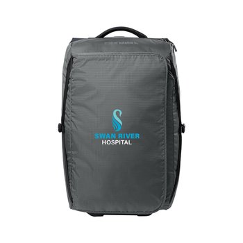 Eddie Bauer® Excursion Roller Duffel - Embroidered Personalization Available from Positive Promotions