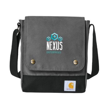 Carhartt® Crossbody Snap Bag - Embroidered Personalization Available from Positive Promotions