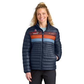 Cotopaxi® Women's Fuego Down Puffer Jacket - Embroidered Personalization Available from Positive Promotions