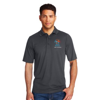 Social Worker Core 365 Men's Piqué Performance Polo - Embroidered Personalization Available from Positive Promotions