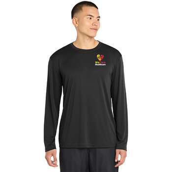 Sport-Tek® Men's Competitor Performance Long-Sleeve Crewneck T-Shirt - Embroidered Personalization Available from Positive Promotions