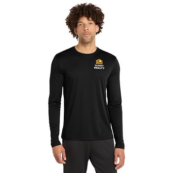 Sport-Tek® Men's Posi-UV® Pro Long-Sleeved T-Shirt - Embroidered Personalization Available from Positive Promotions