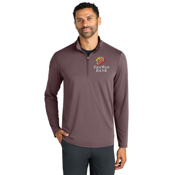OGIO® Men's Regain Performance Quarter-Zip Pullover - Embroidered Personalization Available from Positive Promotions