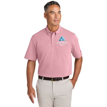 Brooks Brothers® Men's Pinpoint Pique Performance Dress Polo - Embroidered Personalization Available from Positive Promotions