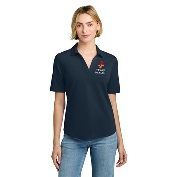 Brooks Brothers® Women's Pinpoint Pique Performance Dress Polo - Embroidered Personalization Available from Positive Promotions