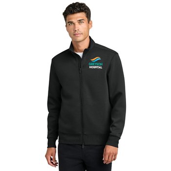 MERCER+METTLE® Men's Super-Soft Spacer Stretch Full-Zip Jacket - Embroidered Personalization Available from Positive Promotions