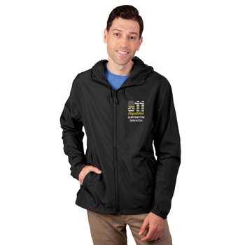 Dispatcher Independent Trading Co.® Unisex Lightweight Windbreaker Jacket - Embroidered Personalization Available from Positive Promotions