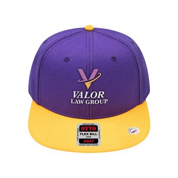 OTTO CAP® OTTO SNAP 6-Panel Pro Style Snapback Hat - Embroidered Personalization Available from Positive Promotions
