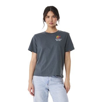 BELLA+CANVAS ® Women's 6-Ounce Heavyweight Tee - Embroidered Personalization Available from Positive Promotions