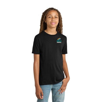 District® Youth Super-Soft Fashion T-Shirt - Embroidered Personalization Available from Positive Promotions