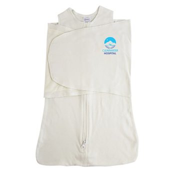 Interlock Swaddle Blanket - Embroidered Personalization Available from Positive Promotions