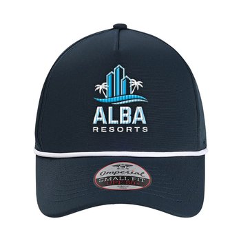 Imperial® The Corral Rope-Trim Structured 5-Panel Cap - Embroidered Personalization Available from Positive Promotions