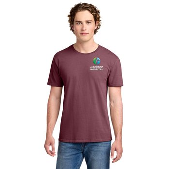 Port & Company Unisex Beach Wash® Garmend-Dyed T-Shirt - Embroidered Personalization Available from Positive Promotions