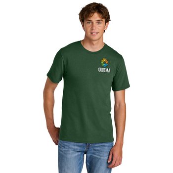 Port & Co Adult/Unisex Easy Cotton Tee - Embroidered Personalization Available from Positive Promotions