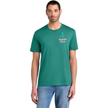 District® Unisex Perfect Tri-Blend® Ultrasoft Fashion T-Shirt - Embroidered Personalization Available from Positive Promotions
