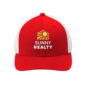 Sport-Tek® Flexfit® Air Mesh Back Structured Cap - Embroidered Personalization Available from Positive Promotions