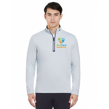 Original Penguin® Men's Clubhouse Mock Pullover - Embroidered Personalization Available from Positive Promotions