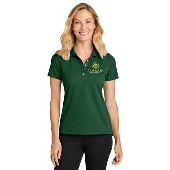Port Authority® Women's Dry Zone® Stain-Release Grid Polo - Embroidered Personalization Available from Positive Promotions