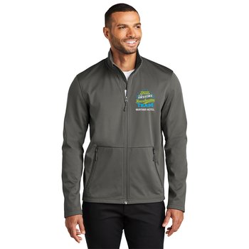 Housekeeping Port Authority ® Men's FlexShell Stretch Full-Zip Soft Shell Jacket - Embroidered  - from Positive Promotions