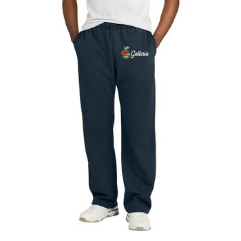 District ® V.I.T.  Unisex Fleece Open-Bottom Sweatpant - Embroidered Personalization from Positive Promotions