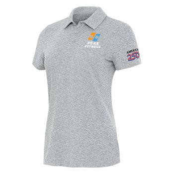 Antigua Apparel® America250 Women's Par 3 Heathered Performance Polo - Embroidered Personalization Available from Positive Promotions