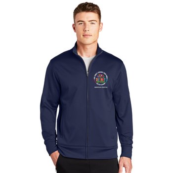 Food Service Sport-Tek ® Men's All Season Lightweight Wicking Fleece Full-Zip Jacket from Positive Promotions