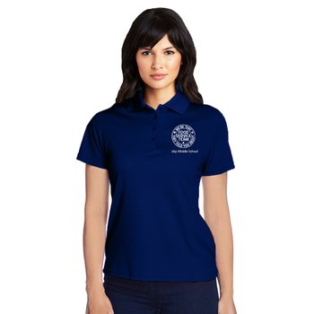 Food Service Core 365 Women's Pique Performance Polo from Positive Promotions