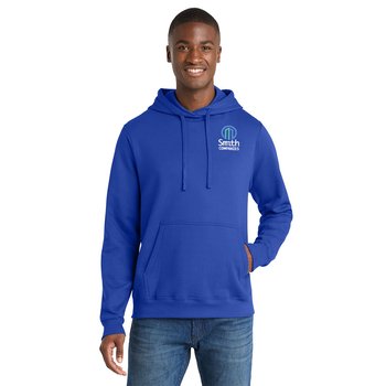 Port & Co. Unisex Fan Favorite Fleece Pullover Hooded Sweatshirt - Embroidered Personalization Available from Positive Promotions