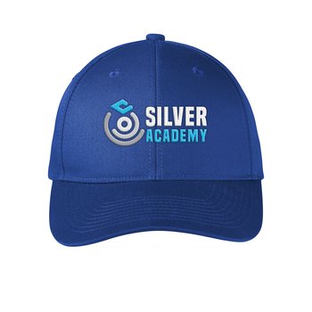 Port Authority® Snapback Fine Twill Cap - Embroidered Personalization Available from Positive Promotions