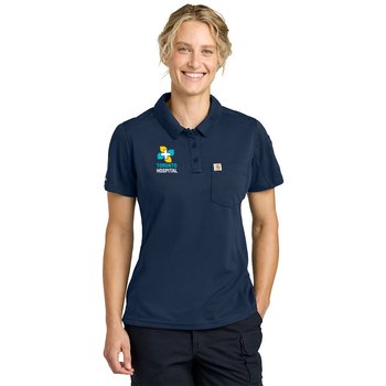 Carhartt ® Women's FLD & RSCU Short-Sleeve Polo from Positive Promotions