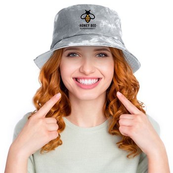 Tie-Dye Bucket Hat - Embroidered Personalization Available from Positive Promotions