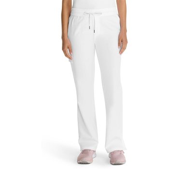 Healing Hands® Women's Mid Rise 4-Pocket Drawstring Straight Leg Scrub Pant - Embroidered Personalization Available from Positive Promotions