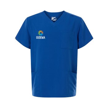 Hanes® Men's Essentials V-Neck 3-Pocket Scrub Top - Embroidered Personalization Available from Positive Promotions