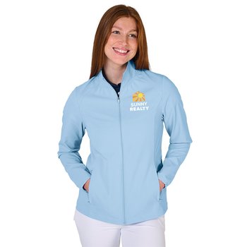 Charles River® Women's Lexington Stretch Full-Zip Jacket - Embroidered Personalization Available from Positive Promotions
