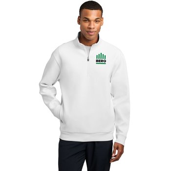 Sport-Tek® Men's Modern Performance Quarter-Zip Pullover - Embroidered Personalization Available from Positive Promotions