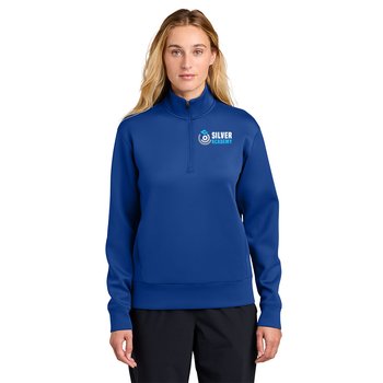 Sport-Tek® Women's Modern Performance Quarter-Zip Pullover - Embroidered Personalization Available from Positive Promotions