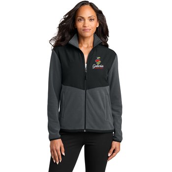 Port Authority® Women's Therma-Tek Fleece Jacket - Embroidered Personalization Available from Positive Promotions