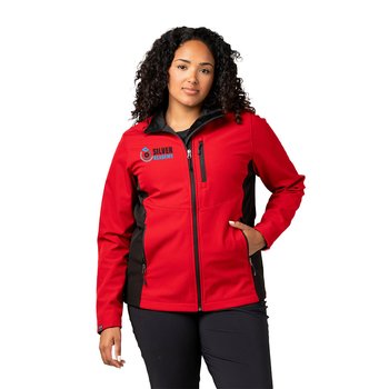 Storm Creek® Women's Guardian Velvet-Lined Soft-Shell Jacket - Embroidered Personalization Available from Positive Promotions