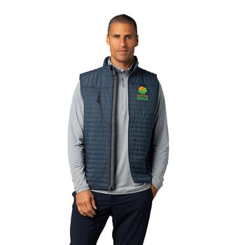 Storm Creek® Unisex Front Runner Heather Insulated Quilted Vest - Embroidered Personalization Available from Positive Promotions