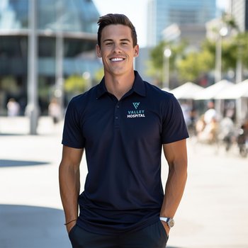 Men's Xtreme-Tek Polo - Embroidered Personalization Available from Positive Promotions