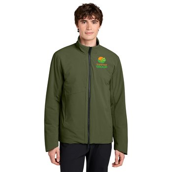 MiiR® Men's Sashiko Full-Zip Stretch Puffer Jacket - Embroidered Personalization Available from Positive Promotions