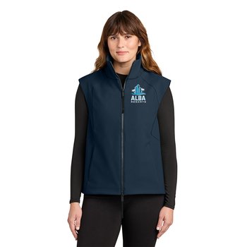MiiR® Women's Nozawa Soft-Shell Vest - Embroidered Personalization Available from Positive Promotions